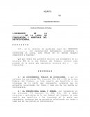 Escrito de Ofrecimiento de Pruebas.