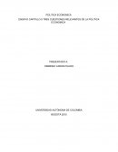 ENSAYO: TRES CUESTIONES RELEVANTES DE LA POLÍTICA ECONÓMICA