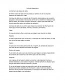 Actividad diagnóstica La historia de las bases de datos