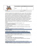 ANÁLISIS DE LOS INSTRUMENTOS DE EVALUACIÓN