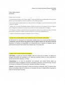 Puntos a tomar en cuenta