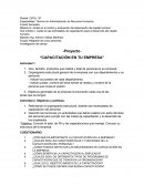 Análisis de recursos humanos y capacitación