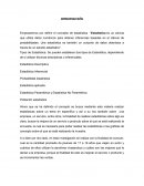 Estadística Paramétrica y Estadística No Paramétrica