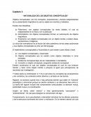 Capitulo 3 “NATURALEZA DE LOS OBJETOS CONCEPTUALES”