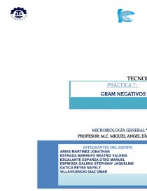 LABORATORIO DE MICROBIOLOGÍA,. Página 1