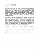 LA ILUSIÓN DEL EGO