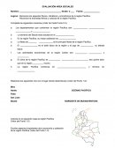 EVALUACIÓN AREA SOCIALES