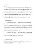 La composición. Clases de composición