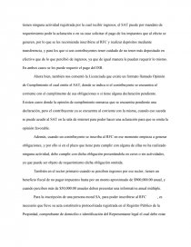 REPORTE DE VISITA AL SAT. Página 2