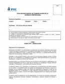 EJEMPLO DE LA EVALUACION PARCIAL DE COMUNICACIÓN EN LA