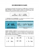 LOS HIDROXIDOS O BASES