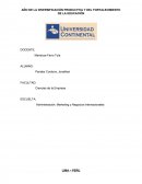 CONTROL DE LECTURA Nº1 INVESTIGACIÓN DE MERCADO