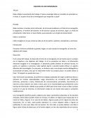 Esquema de monografia. Debe reflejar la orientación del trabajo.