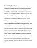 Ensayo - Principio pedagógico 4