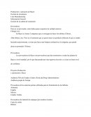 Producción y operación de Bayer