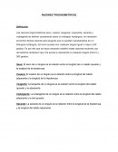 Razones trigonometricas.