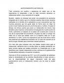 Negocio de panadería. Antecedentes Históricos.