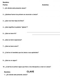 EXAMEN CATESIMO preguntas. Página 1