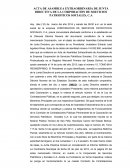 FORMATO DE ACTA PARA CONSTITUIR COMISIÓN DE LICITACIÓN EN C.A