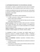 Pruebas psicopedagogics