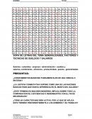 Ejemplo de la Sopa de letras de sueldos y salarios