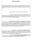 AUTO DE RADICACION Celaya, Guanajuato.