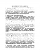 El empresario frente al derecho: ¿Es posible un planteamiento ético?