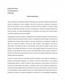 Ensayo de Lecturas. Ventas excepcionales