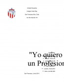 Yo quiero ser un profesional