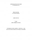 Administración de inventarios. Actividad practica