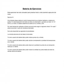 Estos ejercicios han sido colocados para practicar todo lo visto durante la ejecución del curso.. Página 1