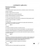 Actividad de aplicación Entrevista a tus padres