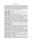 Acta constitutiva: Mylan sport gym