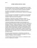 COMO SE DA INFORME EMPRESA SERVICIOS COMCEL