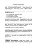 PARADIGMAS SOCIOLÓGICOS.