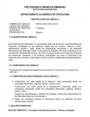 PROGRAMA PSICOLOGIA EVOLUTIVA