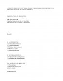 ATENCIÓN EDUCATIVA ESPECIAL (TDAH) Y DESARROLLO PSICOMOTRIZ EN LA ESTANCIA INFANTIL MUNDO DE SONRISAS.