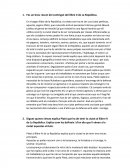 Qüestionari de Plató "La República"