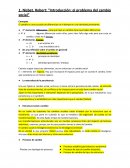 El cambio es una sucesión de diferencias en el tiempo en una identidad persistente.