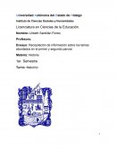 Recopilación de información sobre los temas abordados en el primer y segundo parcial.