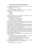 EJERCICIOS DE APOYO PARA QUÍMICA GENERAL