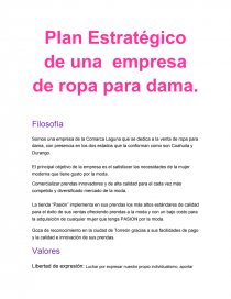 Introducir 50+ imagen plan estrategico de una tienda de ropa