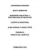 Ensayo de logistica.