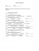 Tema: Comercio internacional