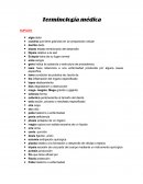 TERMINOLOGÍA CLÍNICA (sufijos,prefijos y raiz)