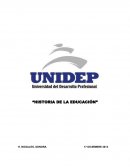 Historia de la educación