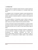 La Procrastinación - Investigación