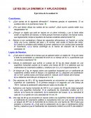 LEYES DE LA DINÁMICA Y APLICACIONES