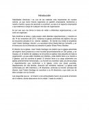 ¿Para usted qué son las habilidades directivas?