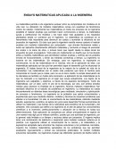 ENSAYO MATEMATICAS APLICADA A LA INGENERIA